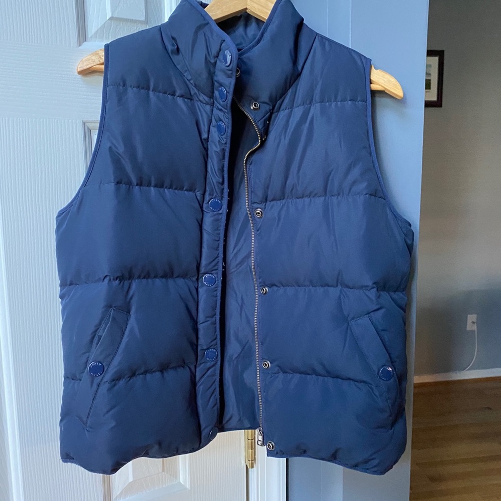 Navy Puffer Vest